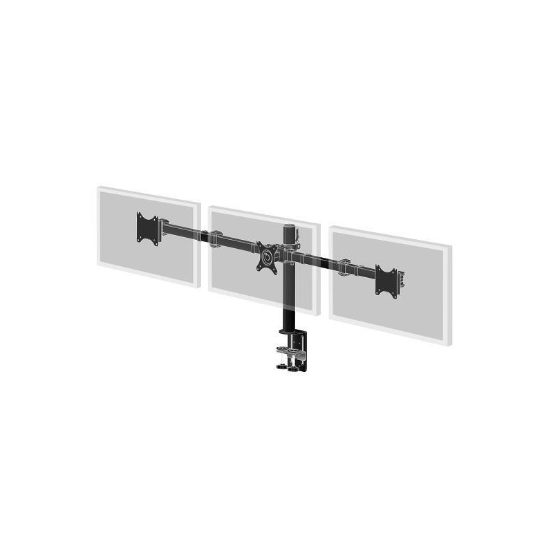 iiyama DS1002C-B1 Monitorhalterung für drei Displays bis 27 Zoll